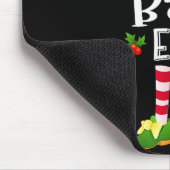 Tapis De Souris Bald Christmas Elf Matching Pajama X-mas Party (Coin)