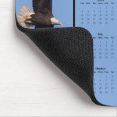 Tapis De Souris Bald Eagle: Customize full year 2026 calendar (Coin)