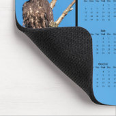 Tapis De Souris Bald Eagle: Customize full year 2026 calendar (Coin)
