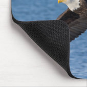 Tapis De Souris Bald eagle in flight (Coin)