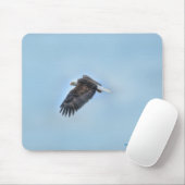 Tapis De Souris Bald Eagle Wildife Photo 4 (Avec souris)