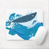 Tapis De Souris Baleine (Avec souris)