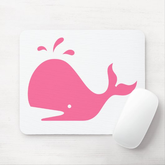 TAPIS DE SOURIS BALEINE (Avec souris)