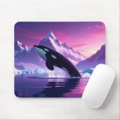 Tapis de souris Baleine Arctique (Avec souris)