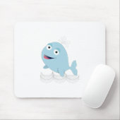 Tapis De Souris Baleine bleue (Avec souris)