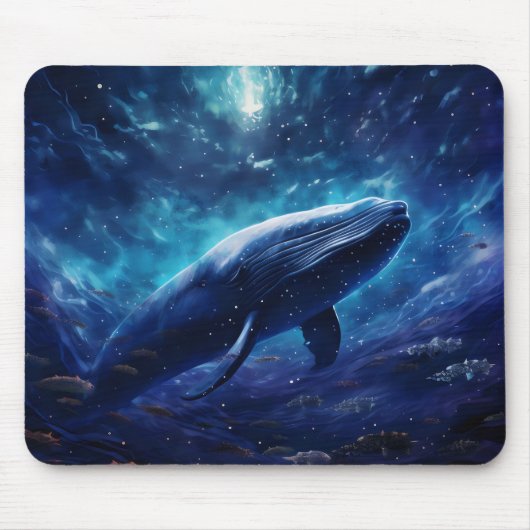 Tapis De Souris Baleine Fantastique (Devant)
