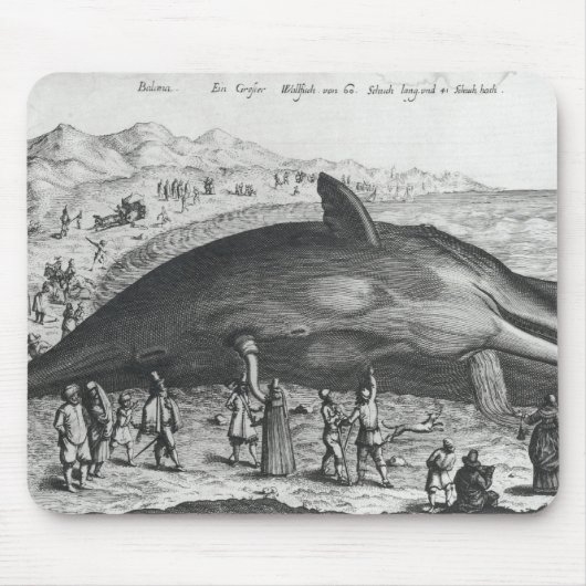 Tapis De Souris Baleine morte (Devant)