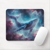 Tapis De Souris Baleine spatiale Mousepad (Avec souris)