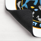 Tapis De Souris Baleines et dauphins (Coin)