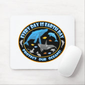 Tapis De Souris Baleines et dauphins (Avec souris)