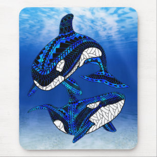 Tapis De Souris Baleines tueuses Orca