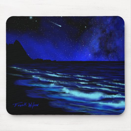Tapis De Souris Bali Hai perce un tunnel la plage Kauai Mousepad (Devant)