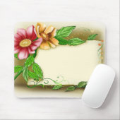Tapis De Souris Balise Nom des fleurs (Avec souris)
