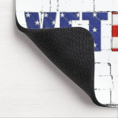 Tapis De Souris Balises de chien vétéran sur brique (Coin)