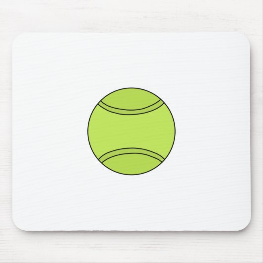 Tapis De Souris Ball de tennis (Devant)