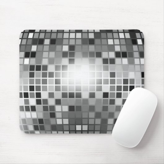 TAPIS DE SOURIS BALL DISCO (Avec souris)