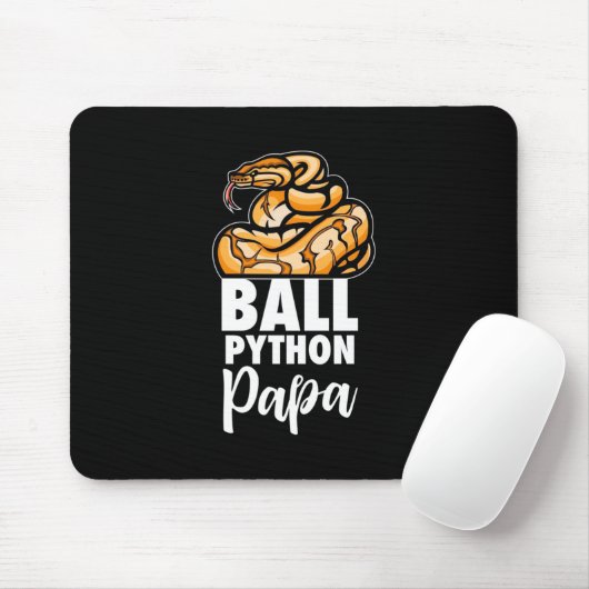 Tapis De Souris Ball Python Papa (Avec souris)