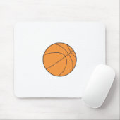 Tapis De Souris Balle de basket (Avec souris)