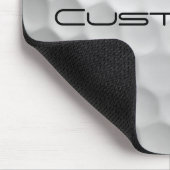 Tapis De Souris Balle de golf avec texte et numéro personnalisés (Coin)