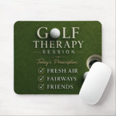 Tapis De Souris Balle de golf sur parcours vert (Avec souris)