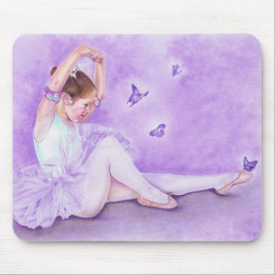 Tapis De Souris Ballet de Papillon Mousepad