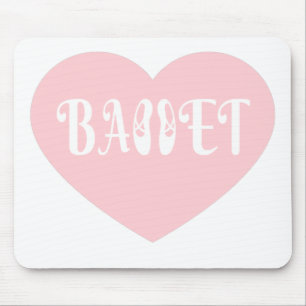 Tapis De Souris Ballet Love Danse Personnaliser Ctomizeus