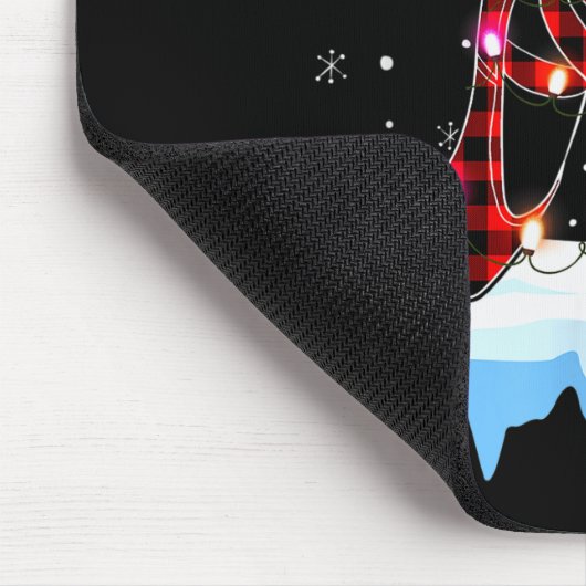 Tapis De Souris Ballet Scute Ss Cute Sss Christmas Lights Santa Ba (Coin)