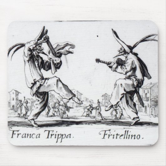 Tapis De Souris Balli de Sfessania, c.1622 (Devant)