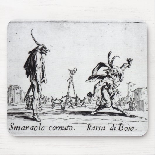 Tapis De Souris Balli de Sfessania, c.1622 (Devant)