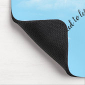 Tapis De Souris Ballon à Points avec Citation (Coin)