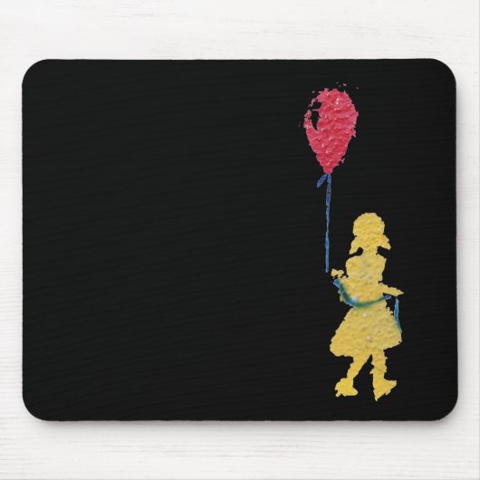 Tapis De Souris ballon rouge (Devant)