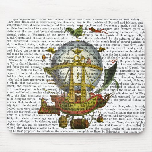 Tapis De Souris Ballons à air chaud Minerve (Devant)