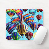 Tapis De Souris Ballons à air chauds (Avec souris)