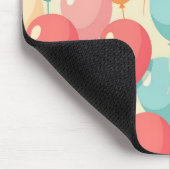Tapis De Souris Ballons de fête de différentes couleurs (Coin)
