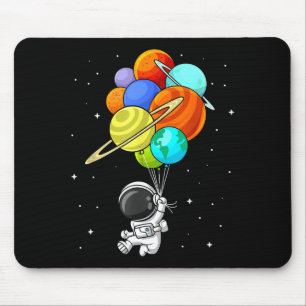 Tapis De Souris Ballons de planète d'astronaute Système solaire Es