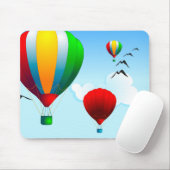 Tapis De Souris Ballons, mousepac (Avec souris)