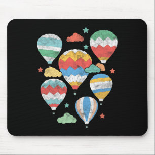 Tapis De Souris Balloon à air chaud cool Graphisme Art Hot Air Bal