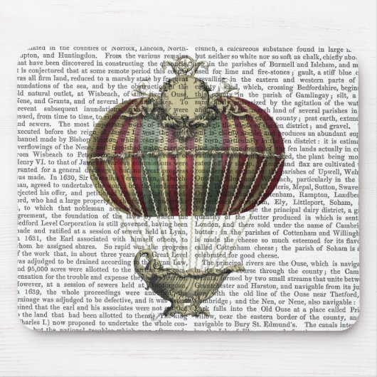 Tapis De Souris Balloon d'Imaginaire baroque 4 (Devant)