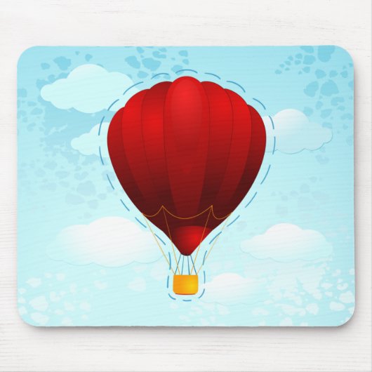 Tapis De Souris Balloon rouge, mousepac (Devant)