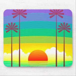 Tapis De Souris Balnéaire Sunset Mousepad