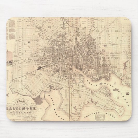 Tapis De Souris Baltimore (Devant)