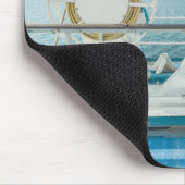 Tapis De Souris Balustrade d'un bateau de croisière (Coin)