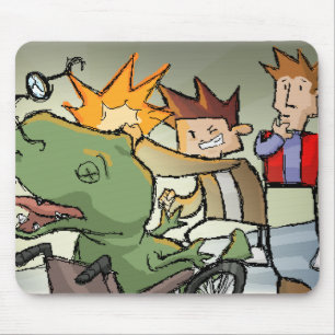 Tapis De Souris Bam ! A totalement poinçonné Dino