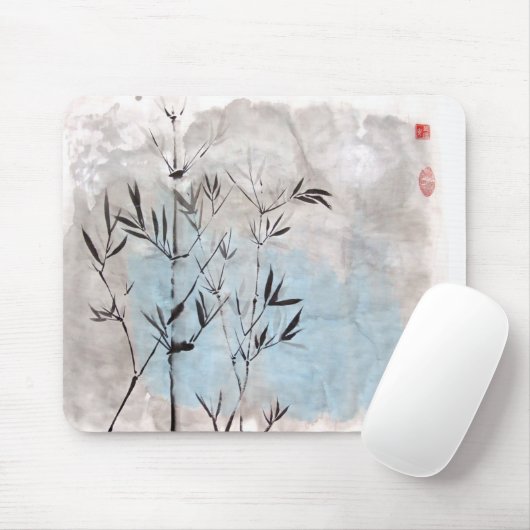 Tapis De Souris Bambou de clair de lune (Avec souris)