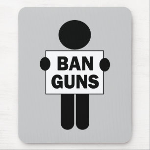 Tapis De Souris Ban Guns