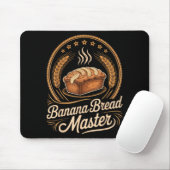 Tapis De Souris Banana Bread Master Baker Chef Humor Fall Baking L (Avec souris)