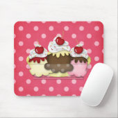 Tapis De Souris banana split (Avec souris)