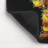 Tapis De Souris Bananaut Space Explorer - Christmas Astronaut Ligh (Coin)