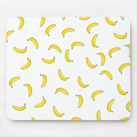 Tapis De Souris Banane blanche (Devant)