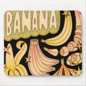 Tapis De Souris Banane / Illustration de banane (Devant)